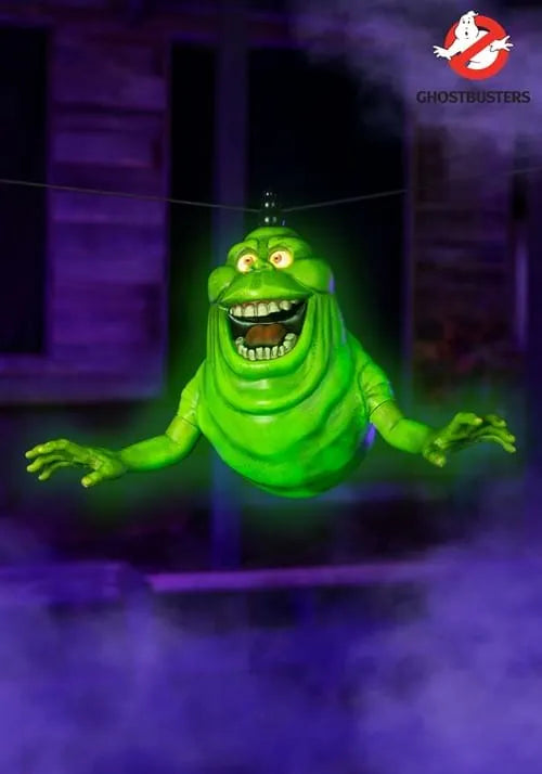 15-Inch Glow in the Dark Ghostbusters Hanging Swinging Slimer Decoration