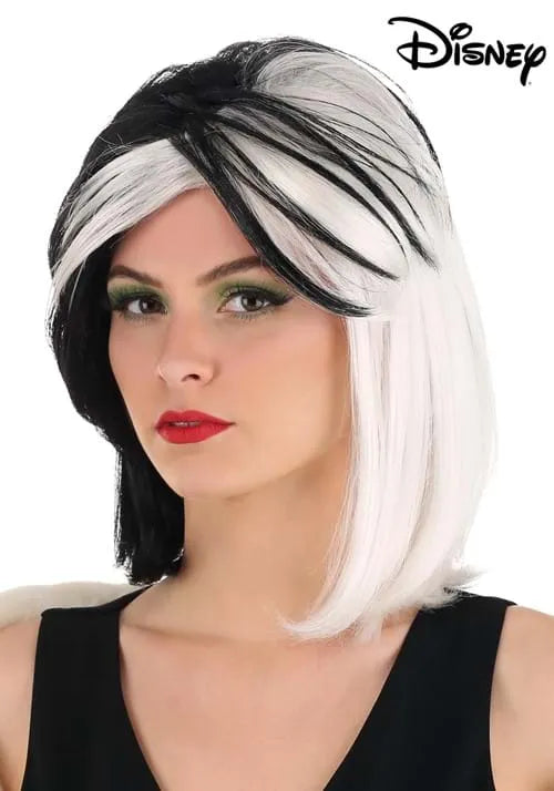 101 Dalmatians Fashion Cruella De Vil Women's Wig Main image