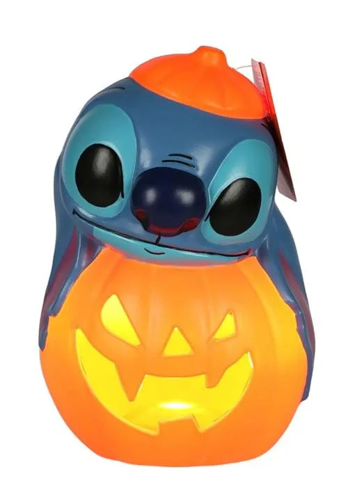 12-Inch Disney Light Up Stitch Pumpkin Stack Decoration Main image