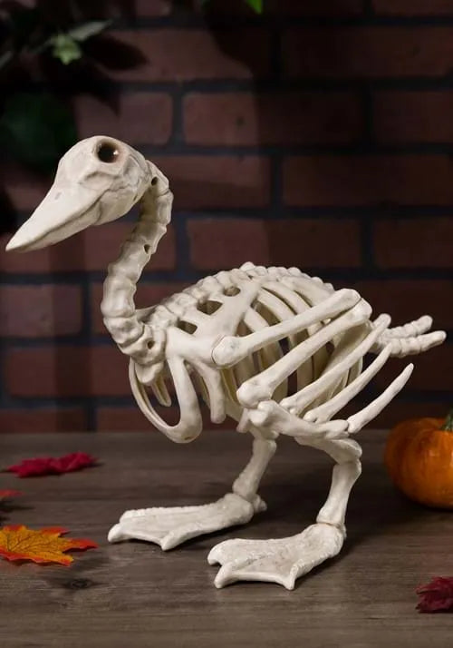 15-Inch Duck Skeleton Bonez Decoration Main image