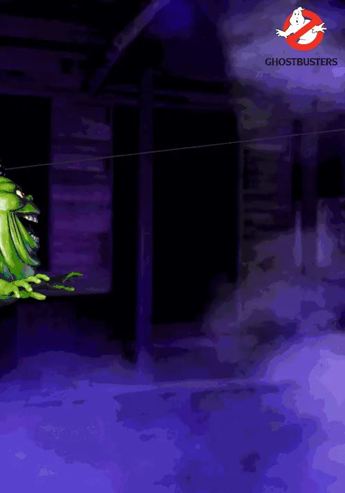 15-Inch Ghostbusters Hanging Swinging Slimer Decoration Main image