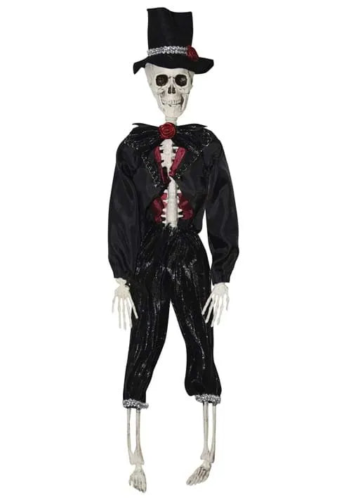 16-Inch Hanging Skeleton Groom Decoration