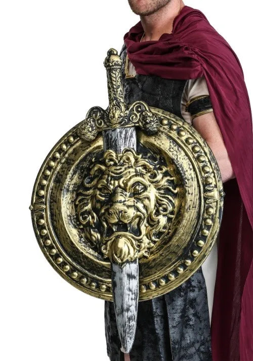 20 Gladiator Shield W/ 29 Sword Set Main image