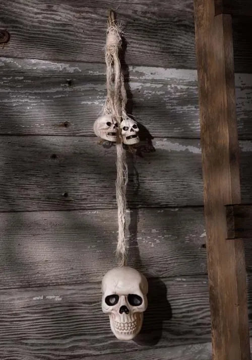 20-Inch Hanging Skulls Decoration Main image