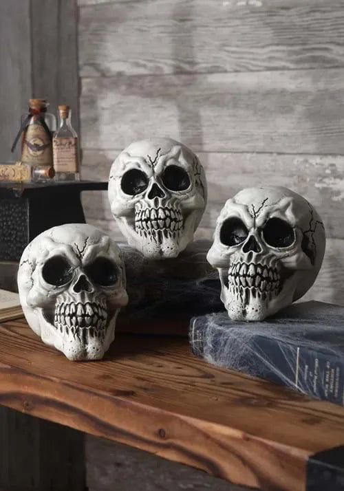 3-Pack of Large Skulls Decoration Main image