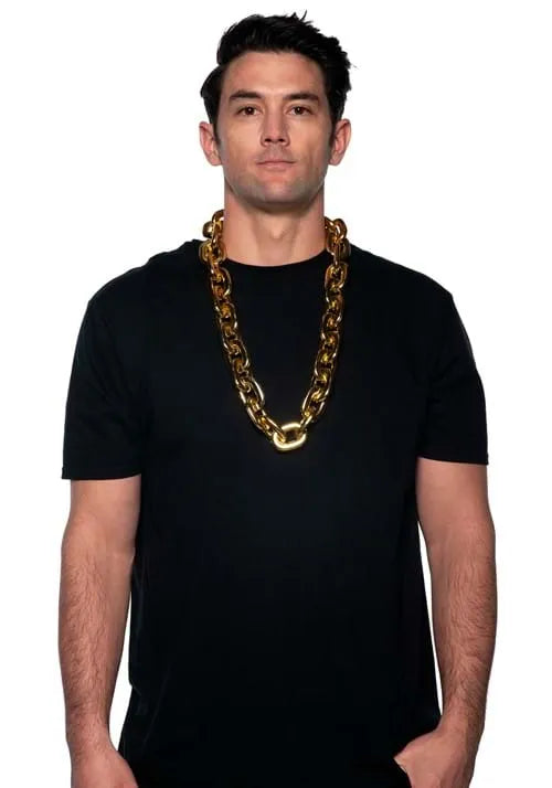 3cm Thick Gold Chain Accessory