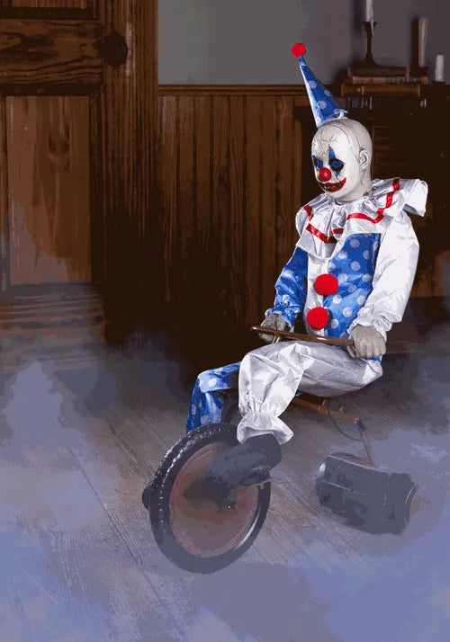 3FT Tricycle Doll Animatronic Decoration Main image