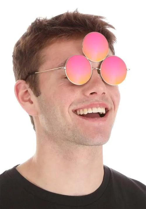 3rd Eye Hot Pink Glasses Main image