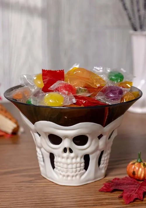4.5 Inch Skull Candy Bowl Decoration Main image