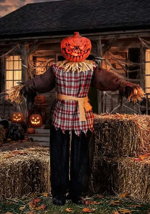 4FT Vilevine the Wicked Pumpkin Animatronic Decoration Main image