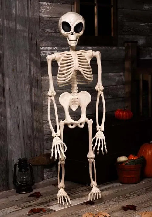 52-Inch Space Alien Skeleton Decoration Main image