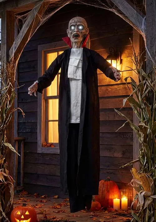 5.5FT Shaking Silas Hanging Vampire Animatronic Decoration Main image