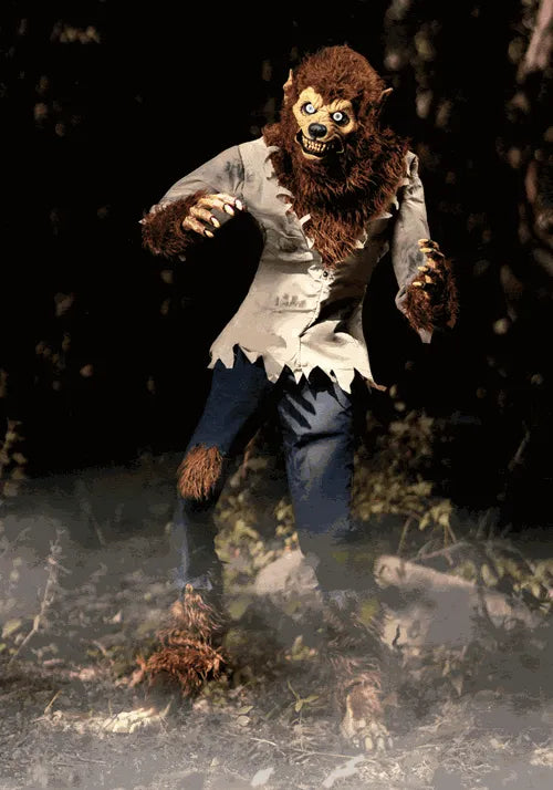 6FT Feral Werewolf Animatronic Seasonal Visions Prop Main image