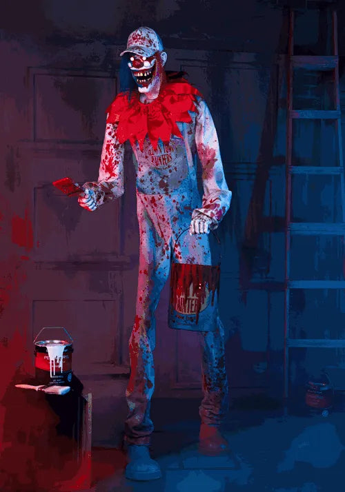 7FT Animated Arty the Clown Halloween Decoration Main image