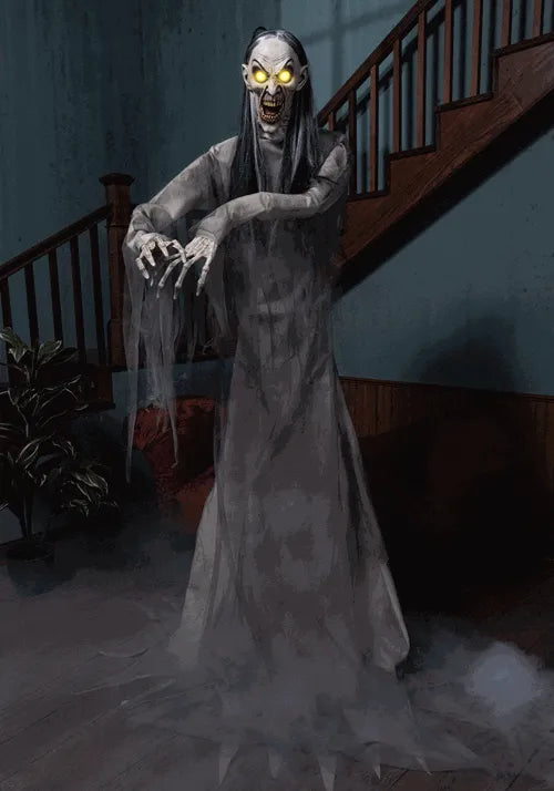 7FT Animatronic Wailing Banshee Seasonal Visions International Decoration