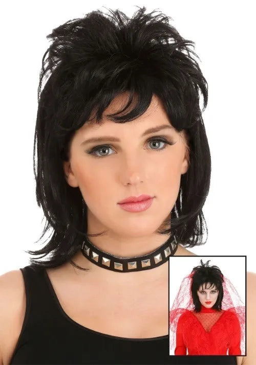 80s Rocker Wig for Adults Main image