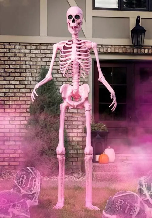 8FT Ms. Vanderbones Pink Skeleton Decoration Main image