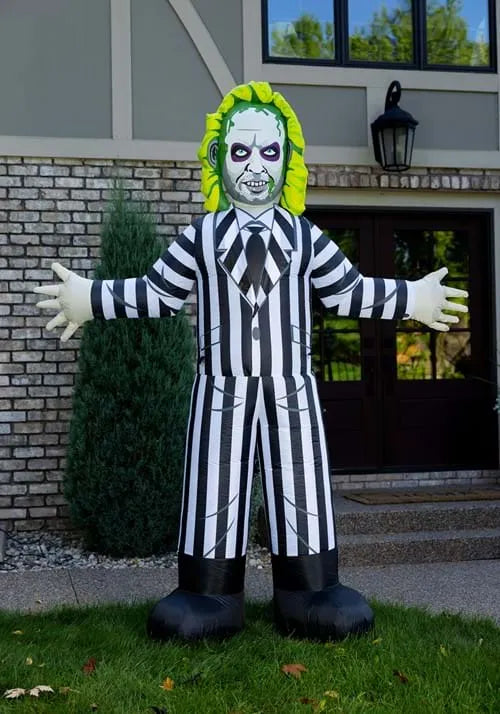 8FT Large Inflatable Beetlejuice Decoration Main image