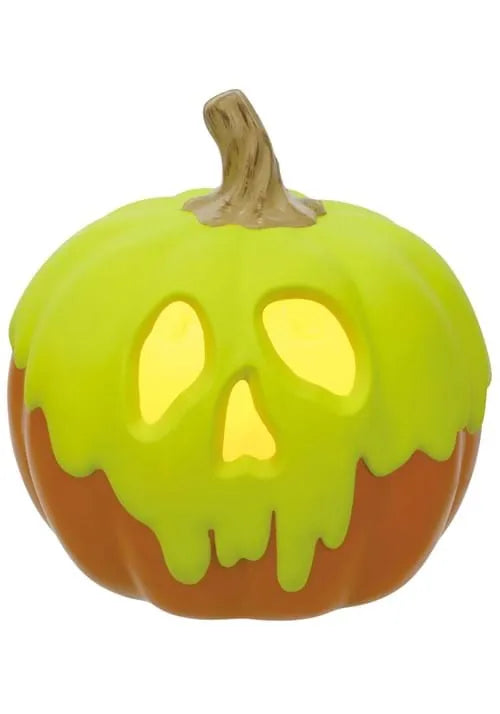 9-Inch Poison Apple Light Up Pumpkin Decoration Main image