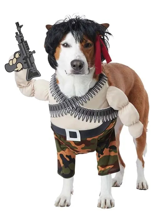Action Hero Dog Costume Main image