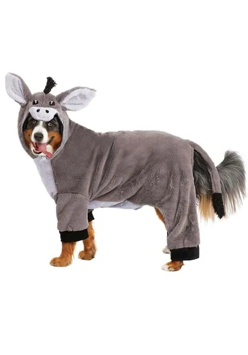 Adorable Donkey Pet Costume Main image