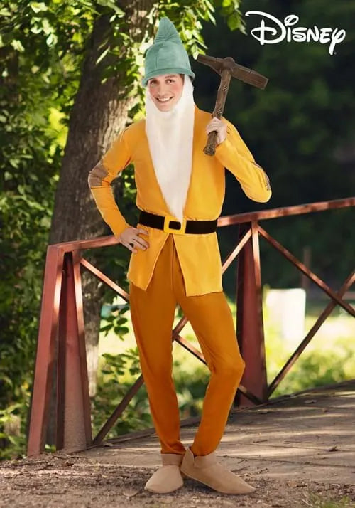 Adult Disney Snow White Bashful Dwarf Costume