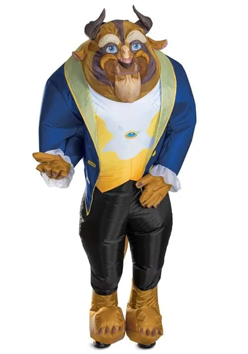 Adult Disney Beauty and the Beast Inflatable Beast Costume Main image