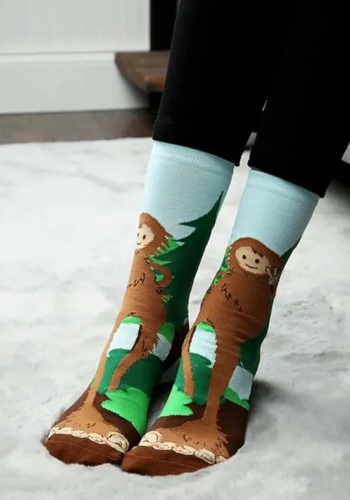 Adult Bigfoot Socks Main image