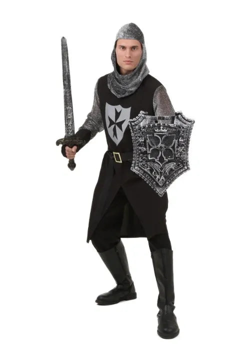 Black Knight Costume for Men Main image
