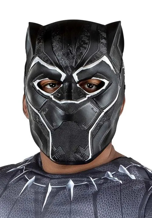 Black Panther Adult Half Mask