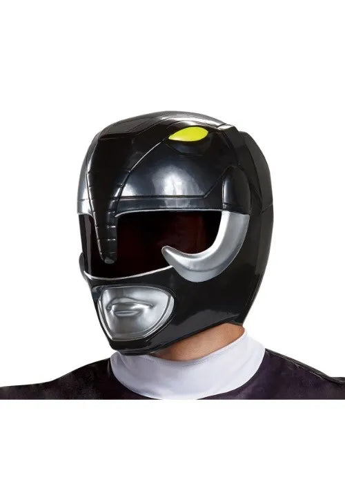 Adult Black Ranger Helmet Main image