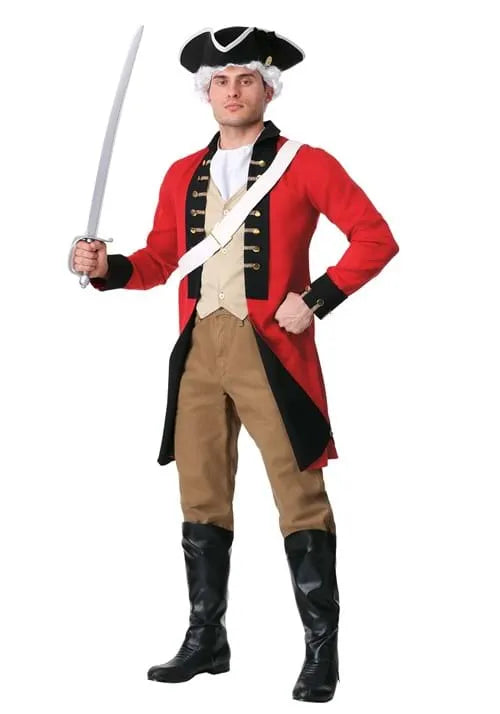 British Redcoat Costume for Men