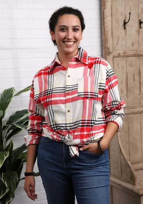 Cakeworthy It Long Sleeve Adult Flannel Shirt Main image