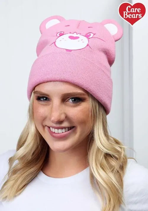 Adult Care Bears Cheer Bear Knit Hat