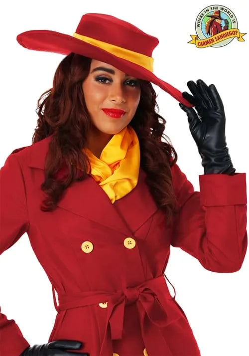 Adult Carmen Sandiego Wig Main image