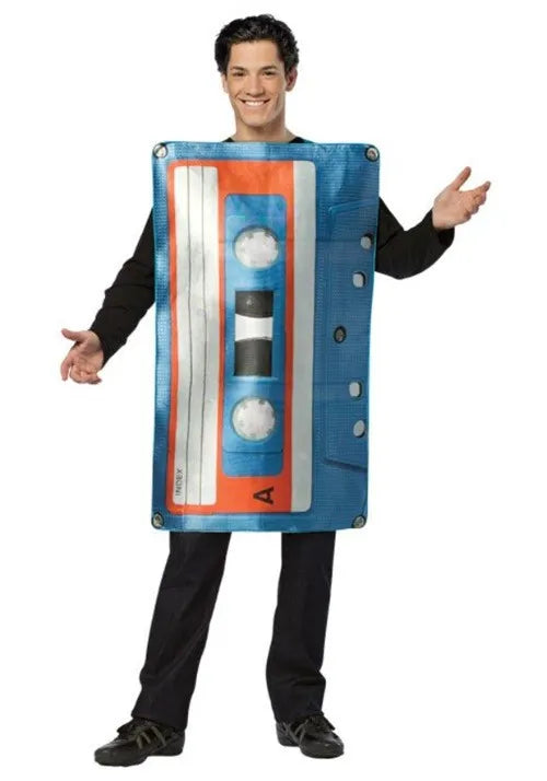 Adult Cassette Tape Costume Main image