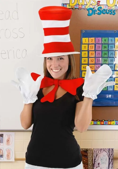 Adult Cat in the Hat Accessory Costume Kit Main image