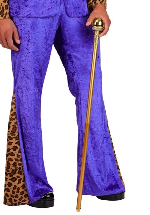 Adult Classic Gold Cane Prop Main image