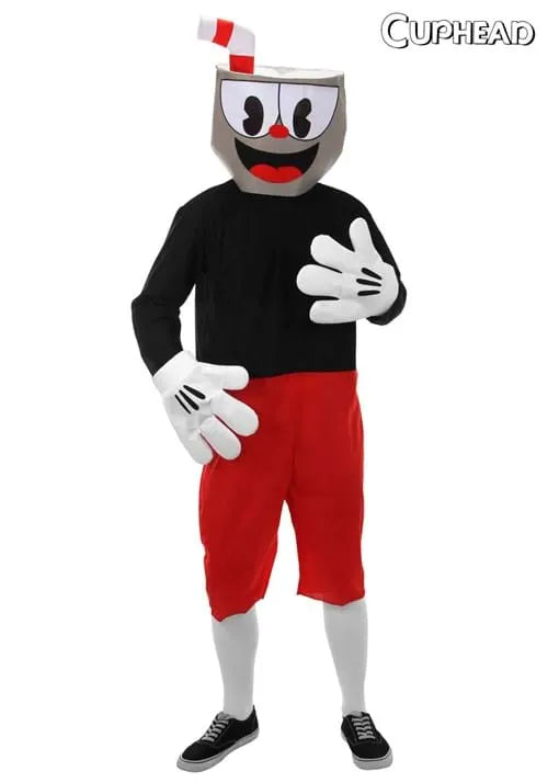 Adult Cuphead Costume Main image