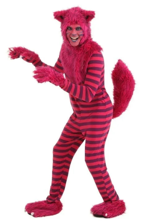 Adult Deluxe Cheshire Cat Costume Main image