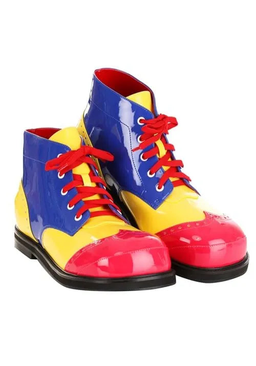 Adult Deluxe Clown Shoes Main image