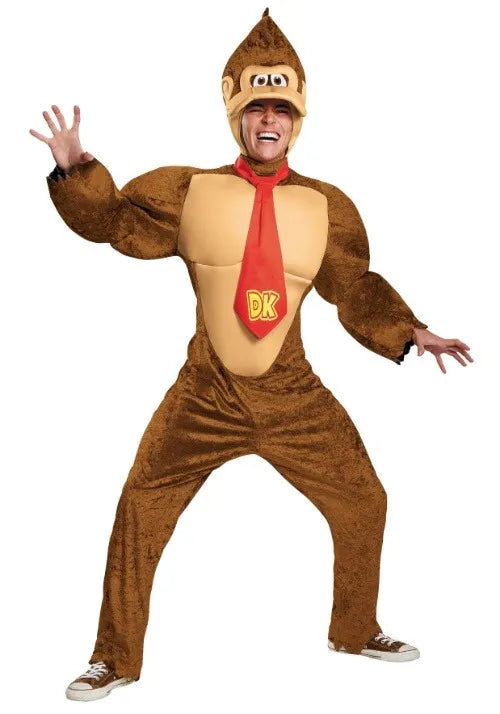 Adult Deluxe Donkey Kong Costume Main image