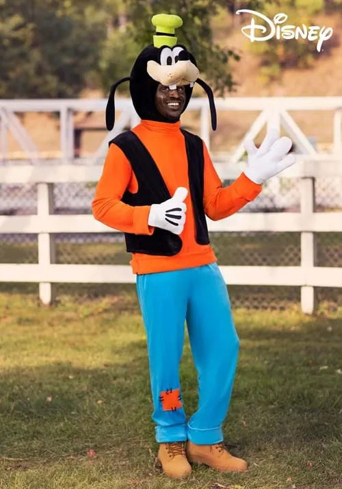 Adult Deluxe Goofy Costume Main image