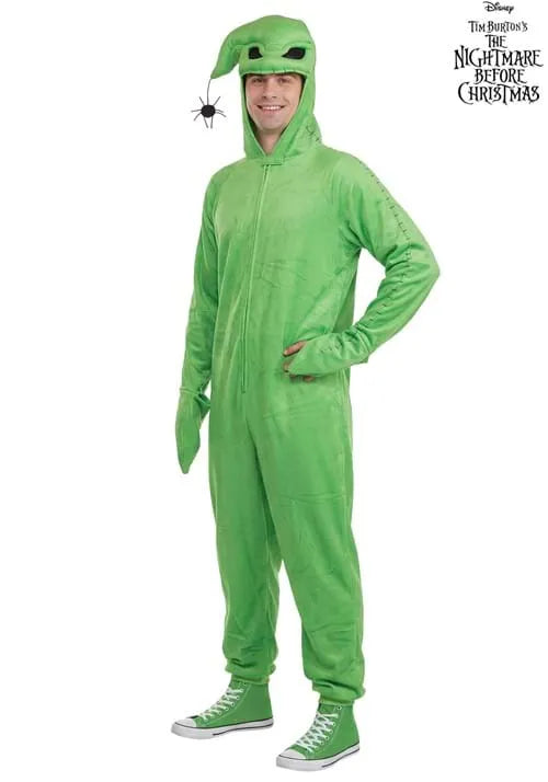 Adult Deluxe Disney Green Oogie Boogie Costume Main image