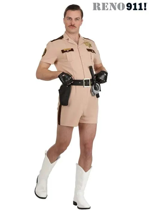 Deluxe Reno 911 Lt. Dangle Men's Costume