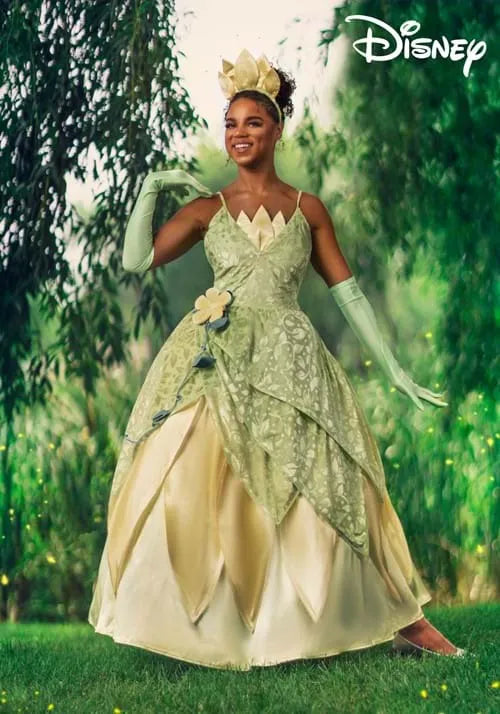 Disney Women's Princess and the Frog Deluxe Tiana Costume