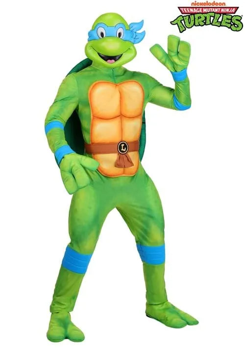 Adult Deluxe Teenage Mutant Ninja Turtles Leonardo Costume Main image