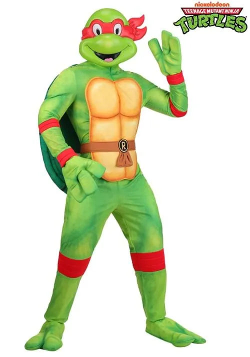 Adult Deluxe Teenage Mutant Ninja Turtles Raphael Costume Main image
