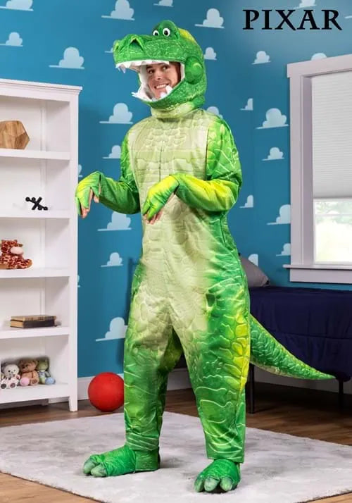 Adult Deluxe Toy Story Rex Costume Main image