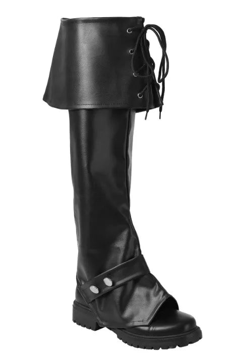 Deluxe Vinyl Costume Boot Tops for Adults